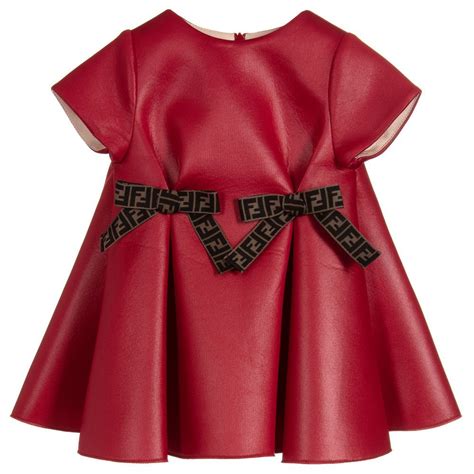 fendi kids cut out dress|fendi dresses for girls.